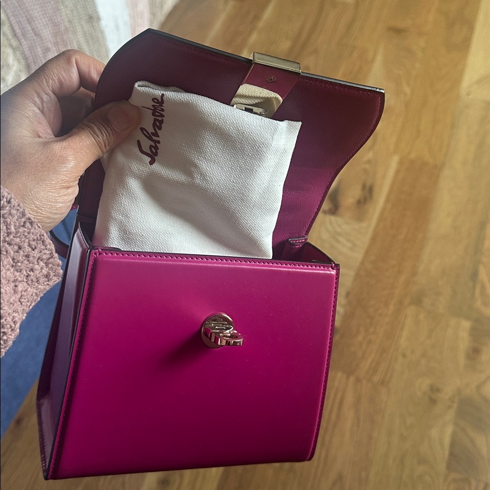 New Salvatore Ferragamo women’s bag with dust bag included - Picture 16 of 16